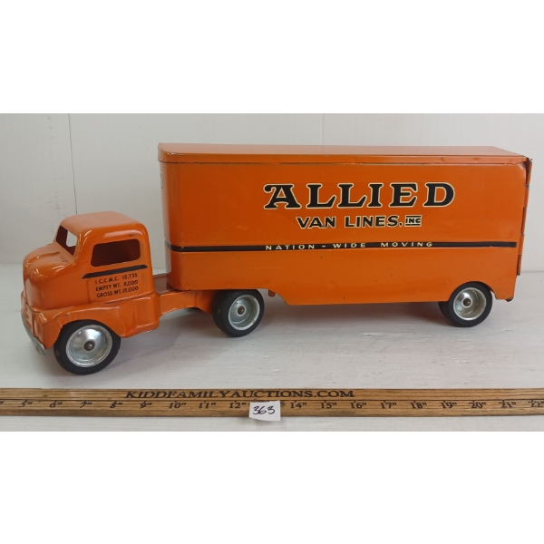 1950'S TONKA PRESSED STEEL ALLIED VAN LINES TRUCK