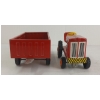 Image 5 : M.K.K. TIN FRICTION INTERNATIOL FARM TRACTOR W/ GRAIN HAULER