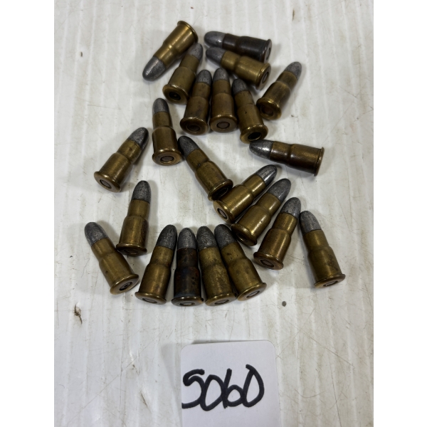 AMMO: 22 X .297 MORRIS SHORT