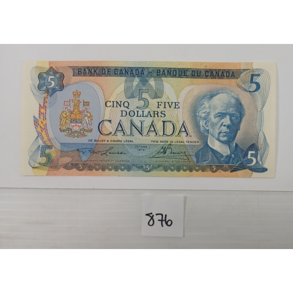 1979 CDN $5 BANKNOTE