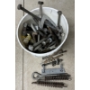 Image 1 : JOB LOT - MIXED HARDWARE, CLEVISES, GATE BOLTS, ETC.