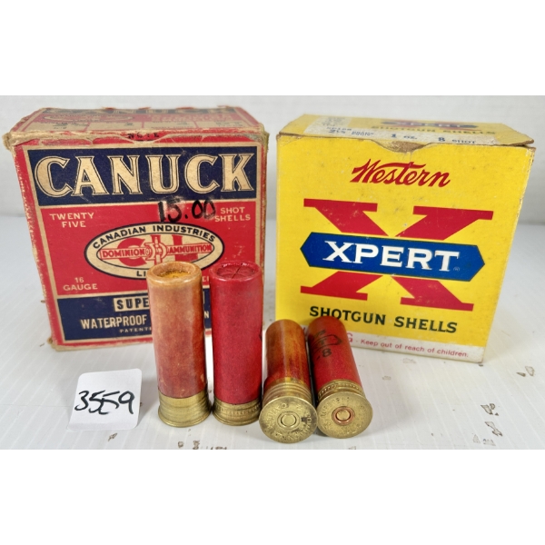 AMMO: 41X CIL & WIN 16 GA 2-3/4 IN - #4 & #8
