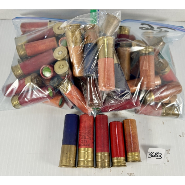 AMMO: 58X MIXED VINTAGE 10 GA & 8 GA