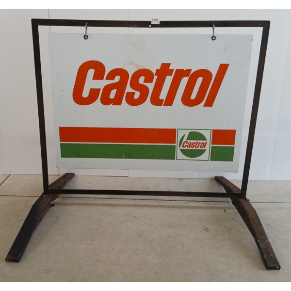CASTROL DST SIDEWALK SIGN