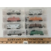 Image 1 : LOT OF 8 - MICRO TRAINS - ALASKA RAILROAD, MILWAUKEE ROAD, DELAWARE & HUDSON, ETC
