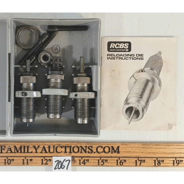 RCBS 3-DIE CARB SET .357MG / .38SP