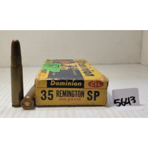 AMMO: 16X DOMINION .35 REM - 200GR - SP
