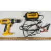 LOT OF 2 - DEWALT CORDLESS DRILL - 24HR BATTERY CHARGER