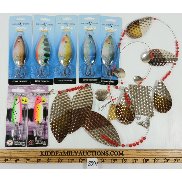 QRT OF LARGE SPOON LURES