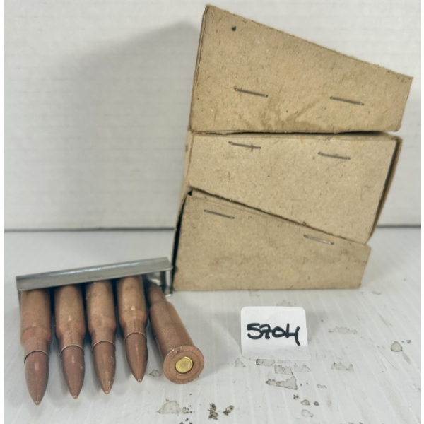 AMMO: 45X 7.62X54 R - MILITARY FMJ