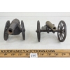 Image 5 : LOT OF 2 - CAST IRON & BRASS MODEL CANNONS