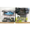 Image 1 : LOT OF 4 - GREENLIGHT & M2 MACHINES MODELS - SUPERNATURAL '67 CHEVROLET IMPALA SPORTS SEDAN, ETC
