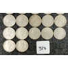 Image 6 : LOT OF 22 - 1968 CDN 25 CENT COINS 