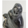 Image 7 : HUMAN CARRYING ANIMAL HIDE - SIGNED - STONE & LEATHER