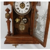 Image 3 : 1890 ANSONIA "KING" PARLOR 8 DAY OAK SHELF CLOCK