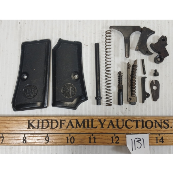 QTY OF BERETTA 7.65 PARTS - INCL SPRINGS & GRIPS