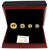 Image 1 : 2021 Gold 125th Anniv. of the Klondike Gold Rush 4-Piece Fractional Set (Tax Exempt)
