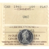 Image 1 : 10-cent 1965 ICCS PL67 UHC