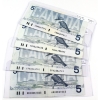 Image 1 : Group Lot of 4x 1986 $5 Circ to VF. 4pcs