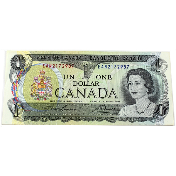 SCARCE! BC-46a-i 1973 $1 Lawson-Bouey SN:EAN2172987