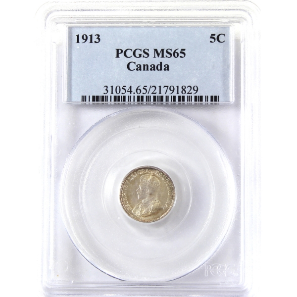 5-cent 1913 PCGS MS65