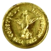 Image 1 : 1822-1823 Mexico Agustinus Dei Providentia 22K Gold Miniature Replica Coin