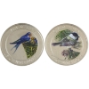 Image 1 : 2x 25-cent 2011 Birds of Canada - Barn Swallow & Black-Capped Chickadee. 2pcs. 