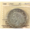 Image 1 : Silver $1 1946 ICCS MS60