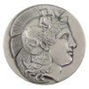 Image 1 : Japan 1987 The 13th Annual Coin Festival Tokyo - Athena Design Medal 200g-.999 Fine Silver, 68mm