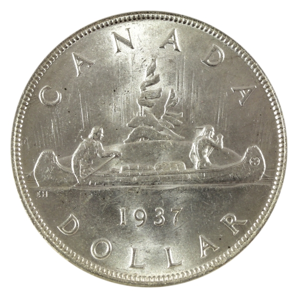Silver $1 1937 BU