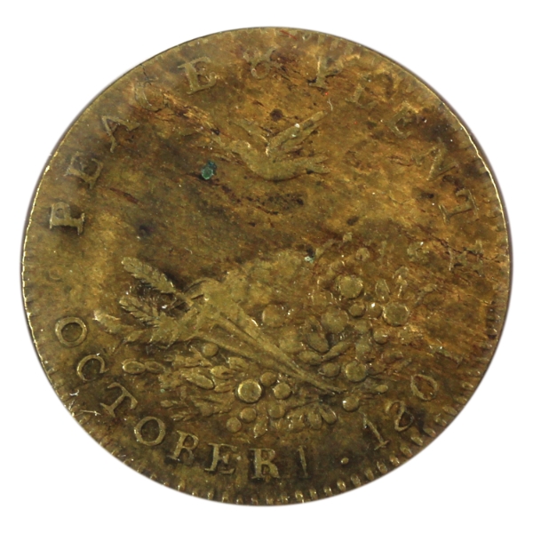 BHM# 518 Great Britain 1801 Peace & Plenty Token