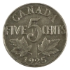 Image 1 : 5-cent 1925 F-VF (Scratched)