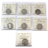Image 1 : 25-cent 1981, 1983, 1984, 1985, 1986, 1988 & 1990 ICCS PF67 (1986 is PF66) UHC (1981 is Heavy Cameo)
