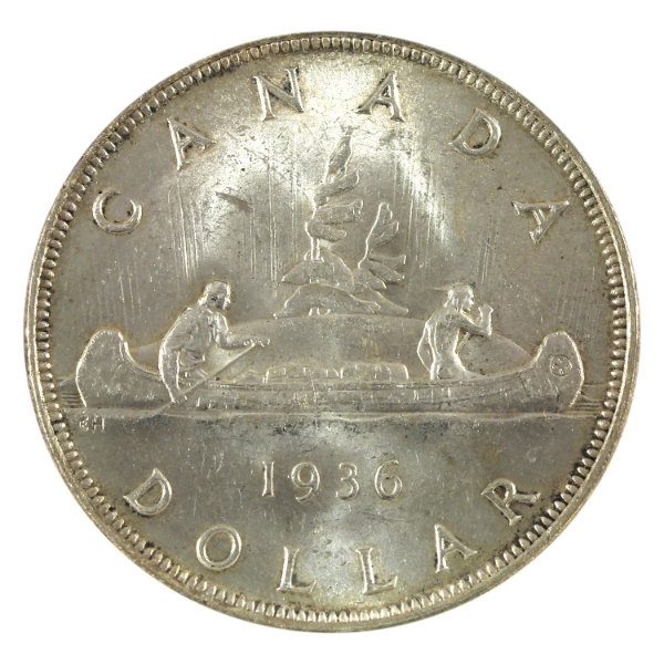Silver $1 1936 BU