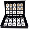 Image 1 : Mixed Denomination 1935-2010 Bulk Collection of Coins in Numis Coin 3 Tray Presentation Case. 45pcs.