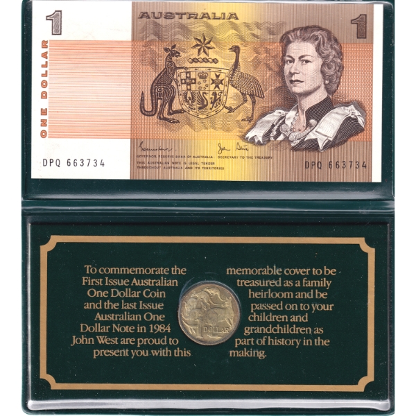 Australia 1984 John West Commemorative Cover