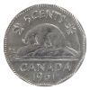 Image 2 : 5-cent 1951 LR; Missing Chrome ICCS AU50
