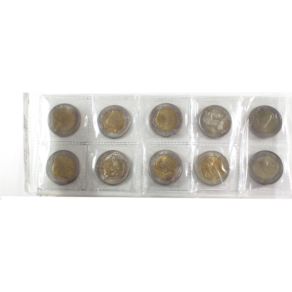 Turkey 2009-2013 Full 10-Coin Set