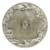 Image 2 : 1974 Calender/Art Medal from Franklin Mint Sculpted by Ernest Lauser 