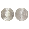 Image 2 : 2x 1oz St. Helena The Queen's Virtues 2021 Victory & 2022 Truth .999 Fine Silver Coins. 2pcs.