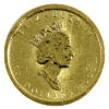 Image 2 : 1/4oz 2002 $10 .9999 Fine Gold Maple Leaf (Tax Exempt)