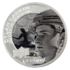 Image 1 : 1oz Cook Islands 2017 $5 Upper Deck Grandeur- Dylan Larkin .9999 Silver Coin (Tax Exempt)