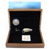 Image 1 : 2016 $20 Canadian Salmonids- Atlantic Salmon 1oz .9999 Fine Silver w/ Len Thompson Fishing Lure 