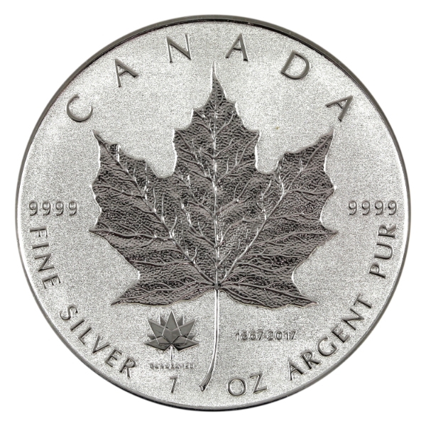 2017 $5 SML Canada 150 Privy 1oz .9999 Fine Silver (Tax Exempt)