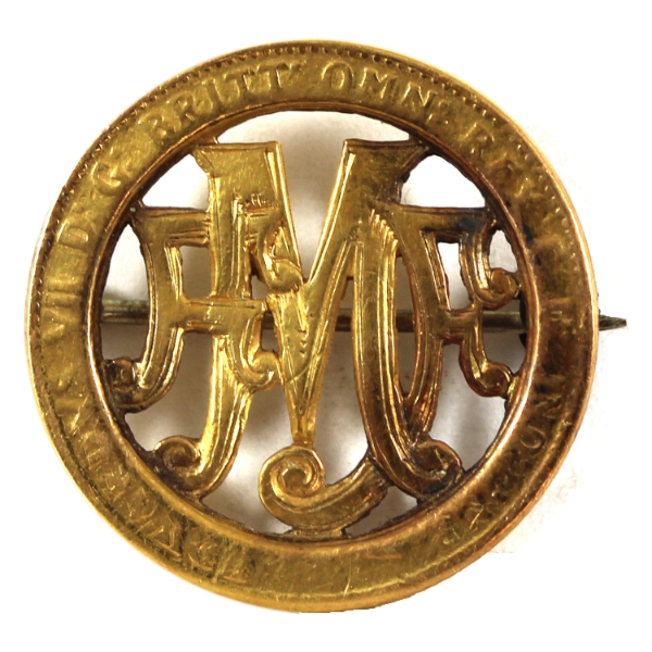 Great Britain Love Token Stamped into 1904 Gold Sovereign