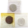 Image 2 : 3x 1oz 1989, 1990 & 1991 $5 SML .9999 Fine Silver. 3pcs (Tax Exempt)