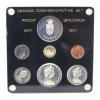 Image 1 : 1867-1967 Commemorative Proof Like Specimen 7-Coin Set in Vintage Holder