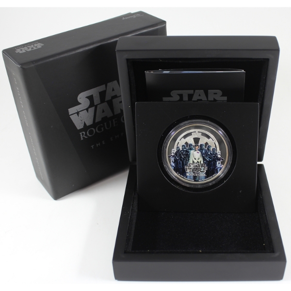 Niue Silver 2017 $2 Star Wars Rogue One: The Empire .999 Fine Silver Coin (Tax Exempt)
