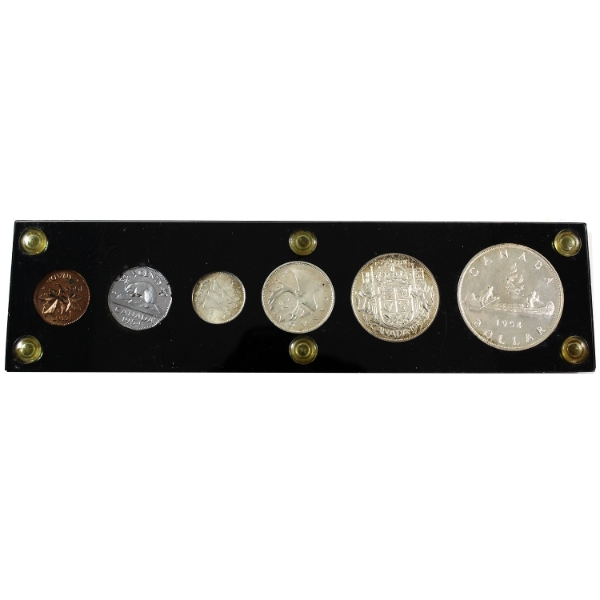 1954 Proof Like Set in Vintage Holder