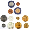 Image 1 : Canada 1867-1967 Group Lot of Victoria-Elizabeth  Centennial Medallions. 12pcs.